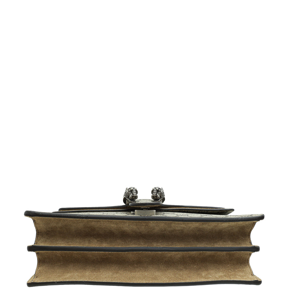 Gucci Ebony GG Supreme Dionysus Small Shoulder Bag