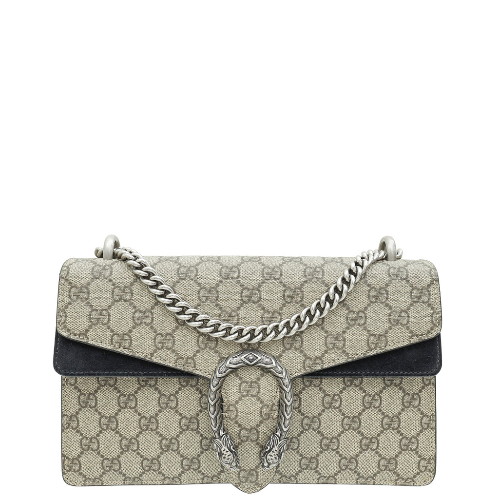 Gucci Bicolor GG Supreme Dionysus Small Shoulder Bag