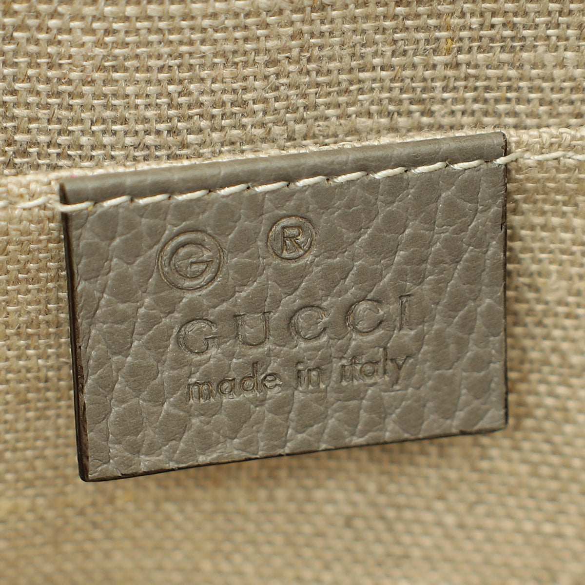 Gucci Grey Interlocking G Small Shoulder Bag