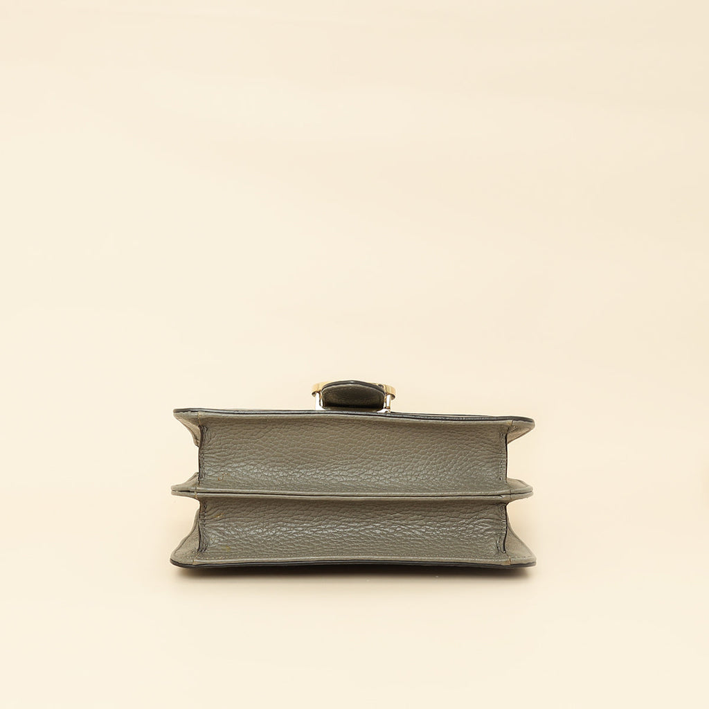 Gucci Grey Interlocking G Small Shoulder Bag
