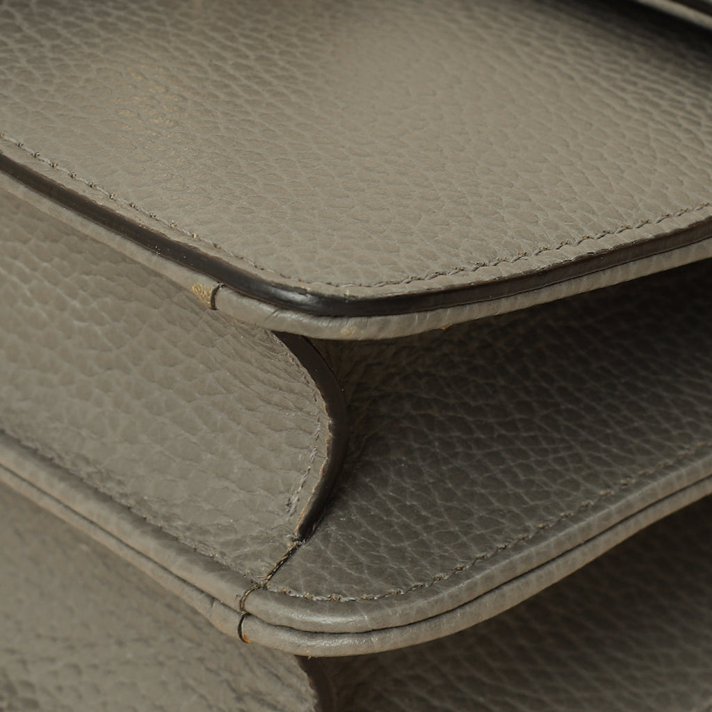 Gucci Grey Interlocking G Small Shoulder Bag
