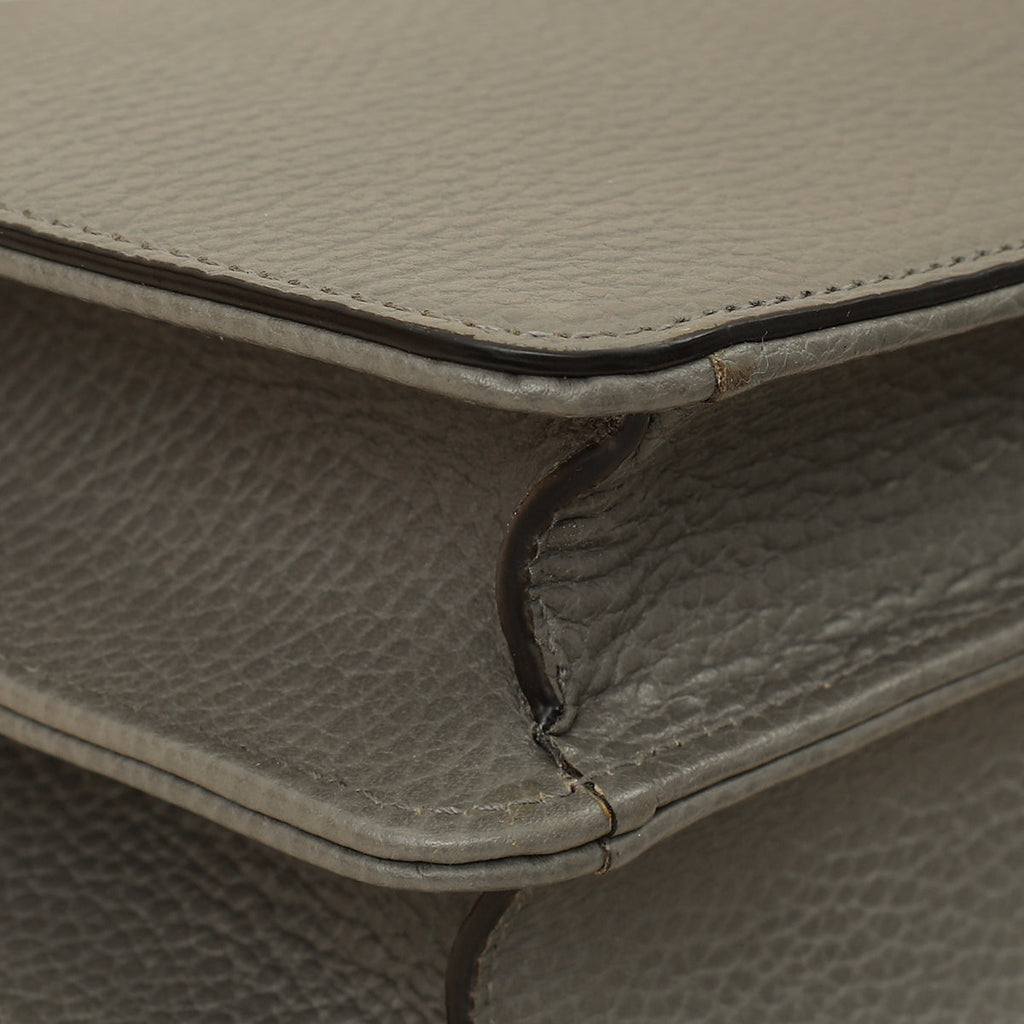Gucci Grey Interlocking G Small Shoulder Bag