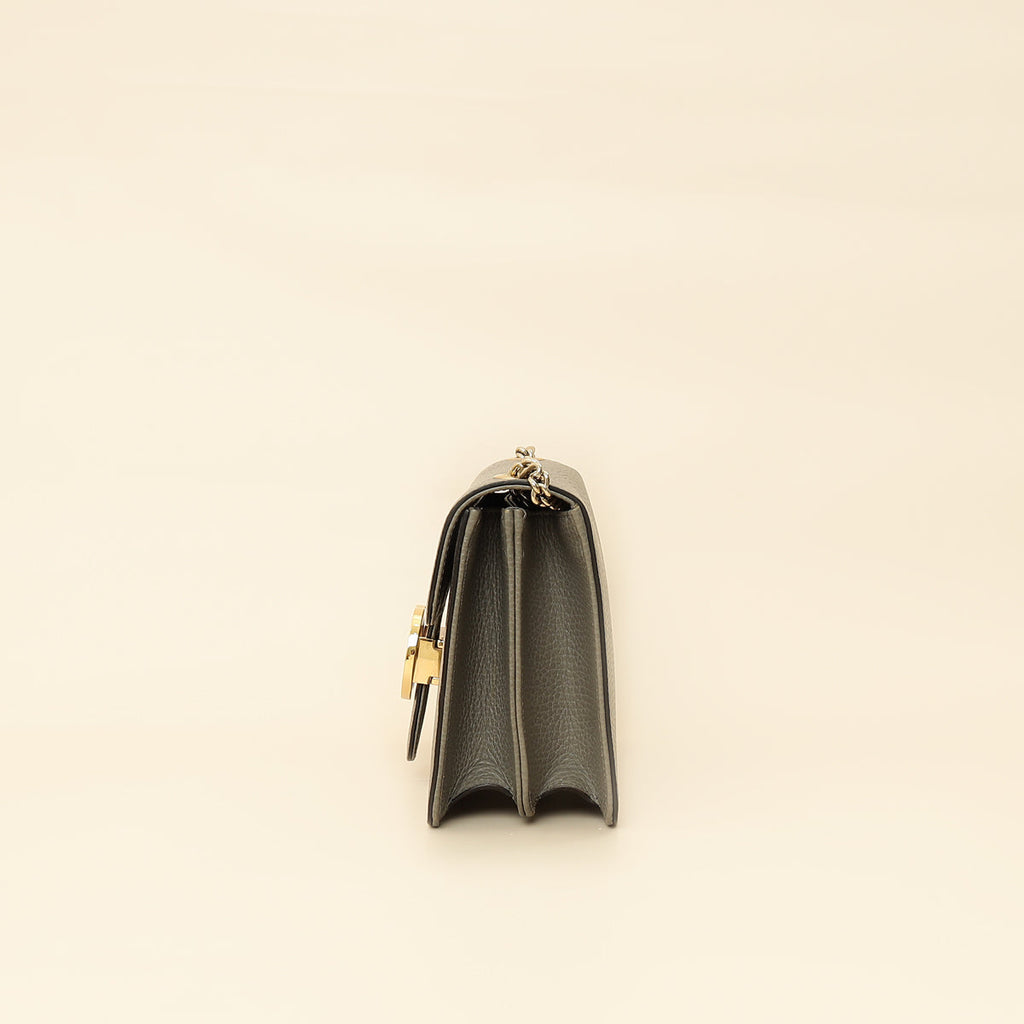 Gucci Grey Interlocking G Small Shoulder Bag