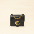 Gucci Black GG Marmont Small Shoulder Bag