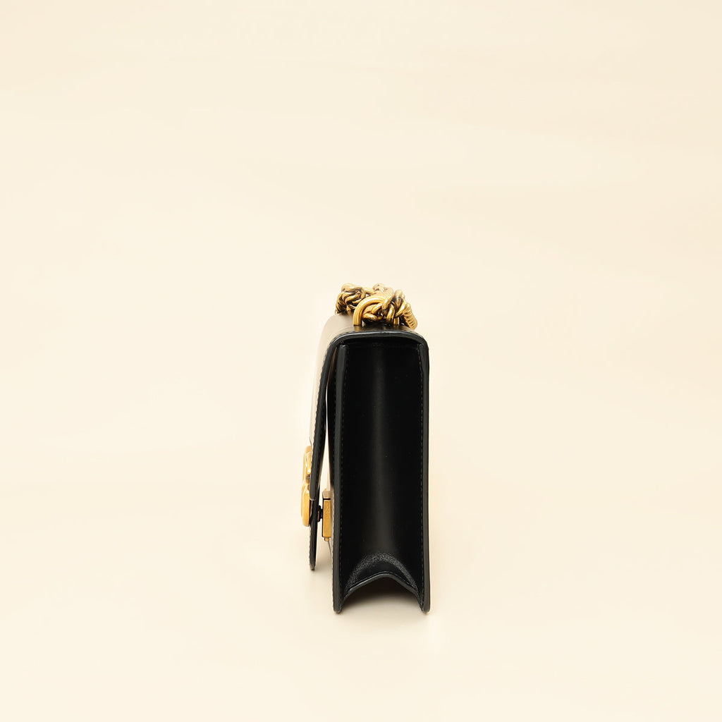 Gucci Black GG Marmont Small Shoulder Bag