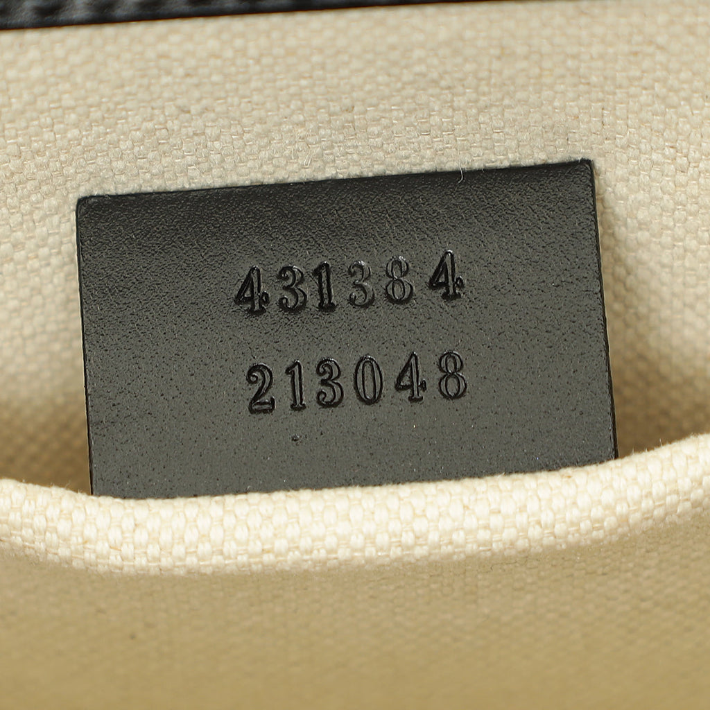 Gucci Black GG Marmont Small Shoulder Bag