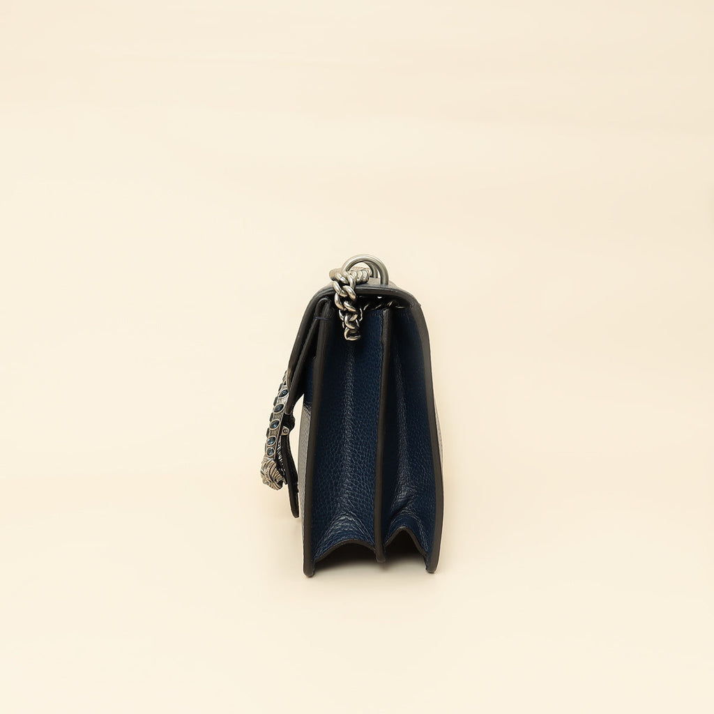 Gucci Navy Blue Dionysus Small Shoulder Bag