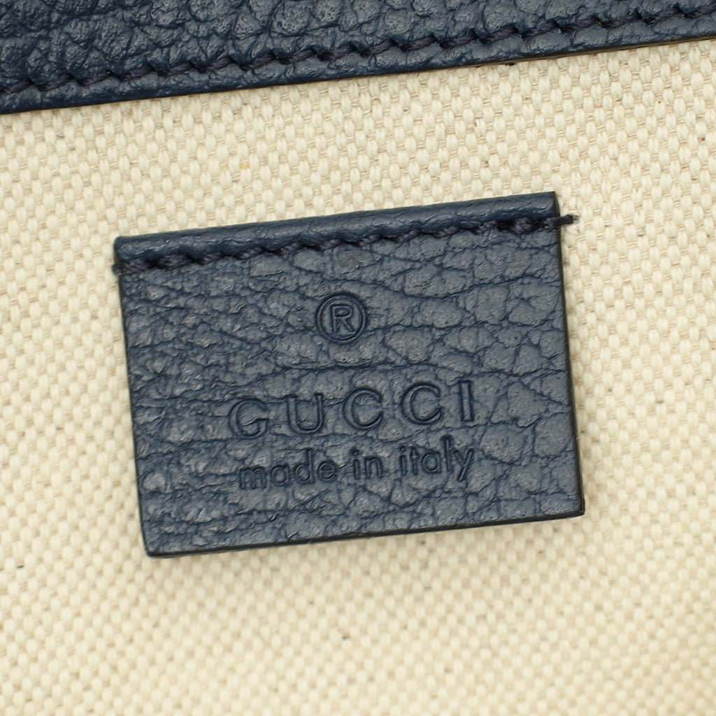 Gucci Navy Blue Dionysus Small Shoulder Bag