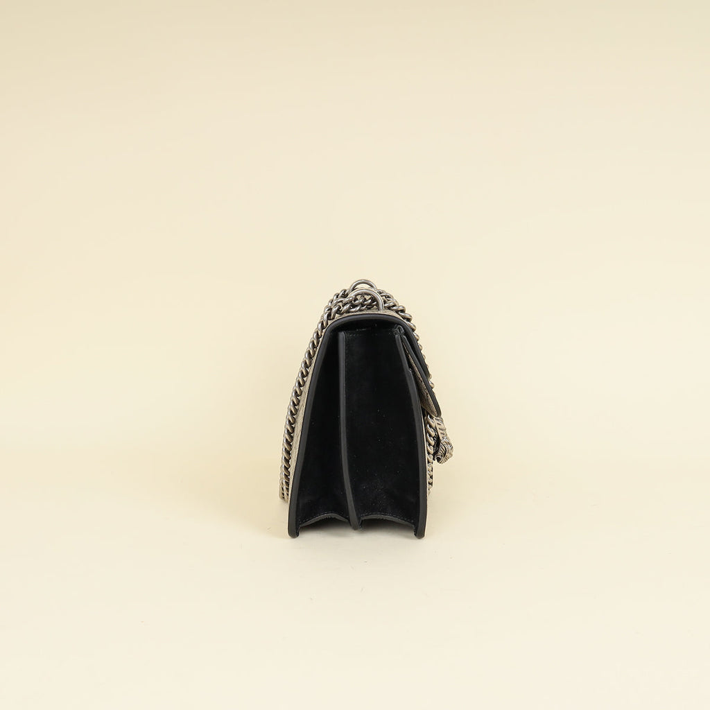 Gucci Bicolor GG Supreme Dionysus Medium Shoulder Bag