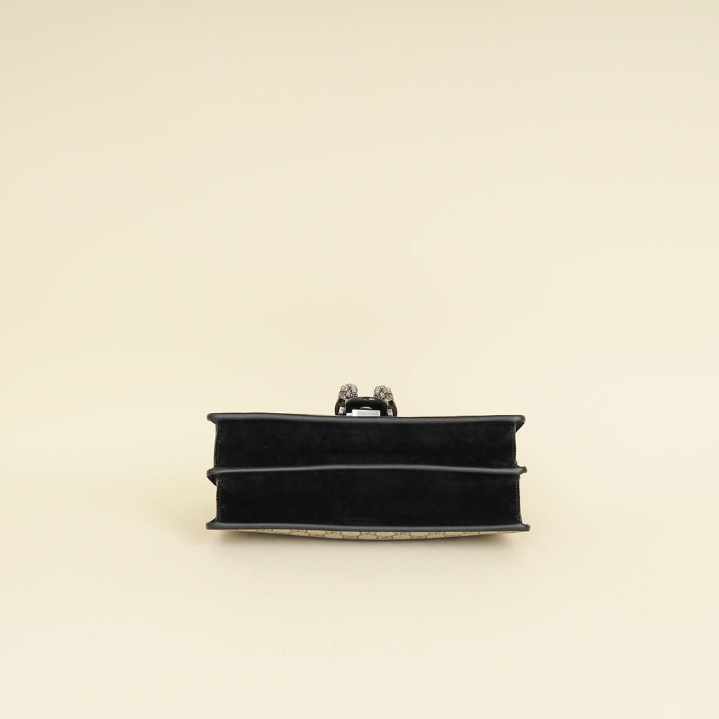 Gucci Bicolor GG Supreme Dionysus Medium Shoulder Bag