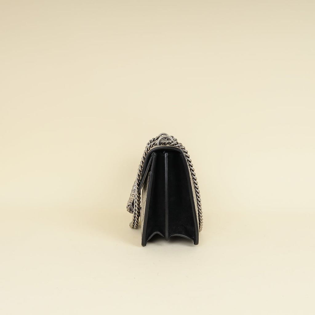 Gucci Bicolor GG Supreme Dionysus Medium Shoulder Bag