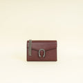 Gucci Burgundy Dionysus Mini Chain Bag