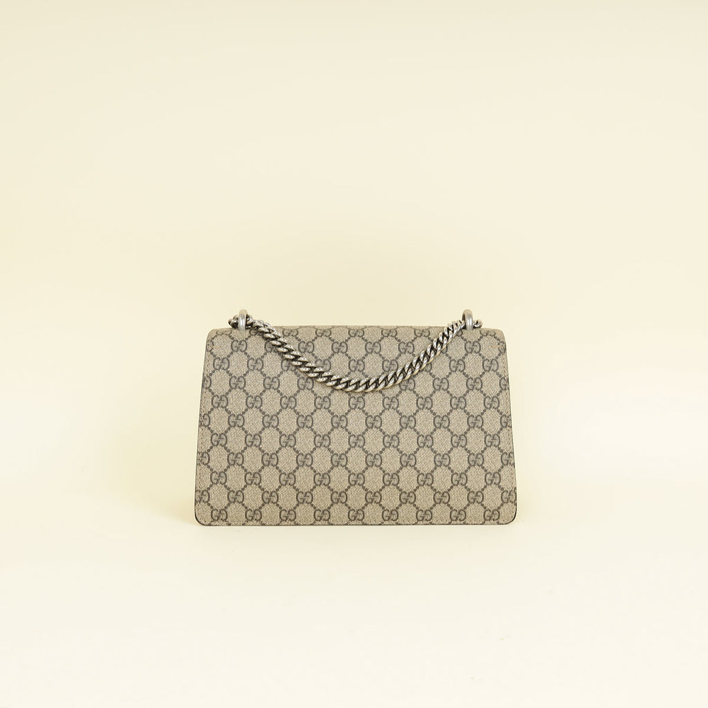 Gucci Bicolor GG Supreme Dionysus Medium Shoulder Bag