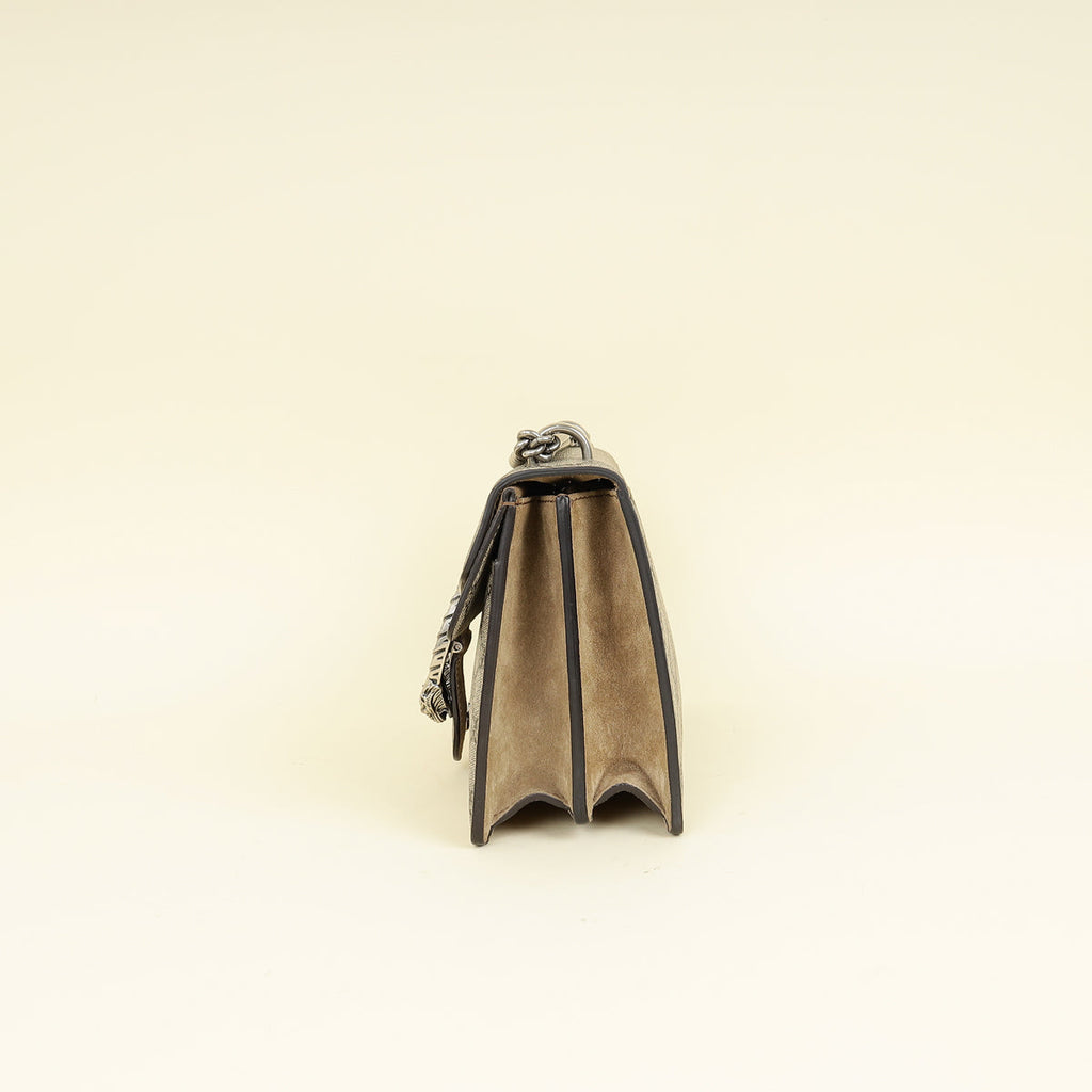 Gucci Bicolor GG Supreme Dionysus Medium Shoulder Bag