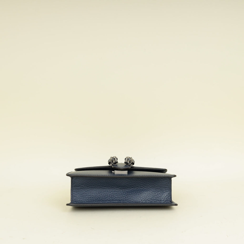 Gucci Blue Crystal Dionysus Small Chain Bag