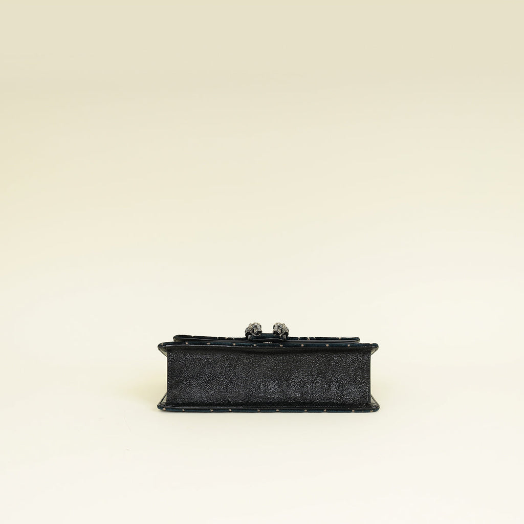 Gucci Bicolor GG Velvet Dionysus Medium Shoulder Bag