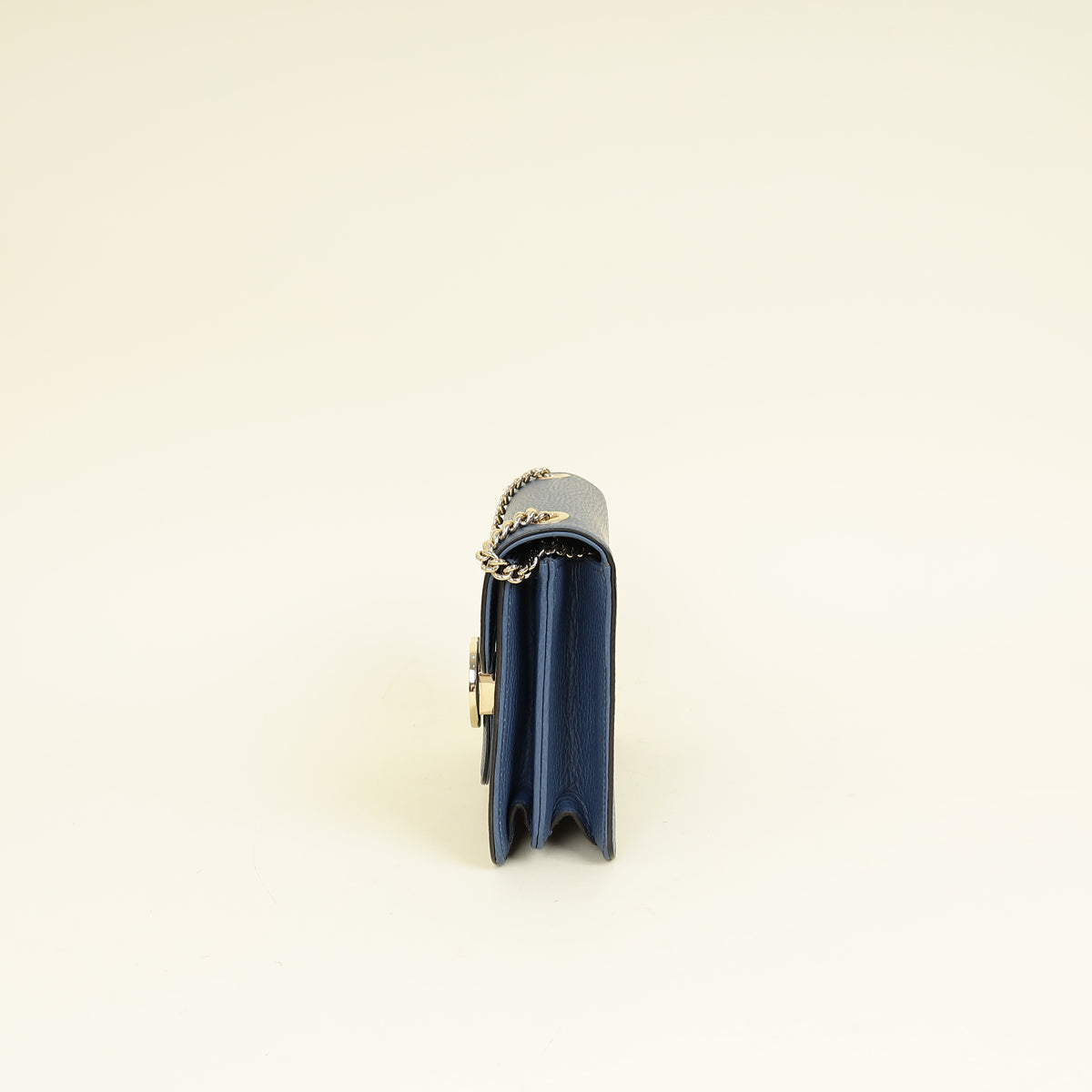Gucci Navy Blue Interlocking G Small Shoulder Bag