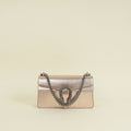 Gucci Metallic Rose Gold Dionysus Medium Shoulder Bag