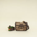 Gucci Bicolor GG Horsebit 1955 Mini Shoulder Bag