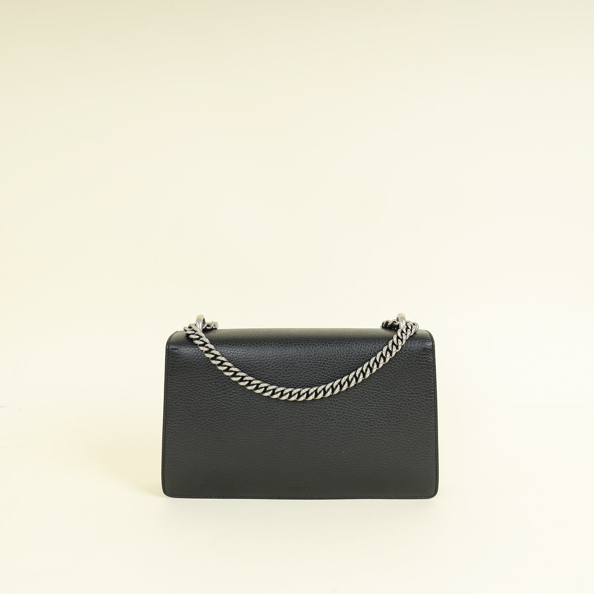 Gucci Black Dionysus Crystal Flap Small Shoulder Bag