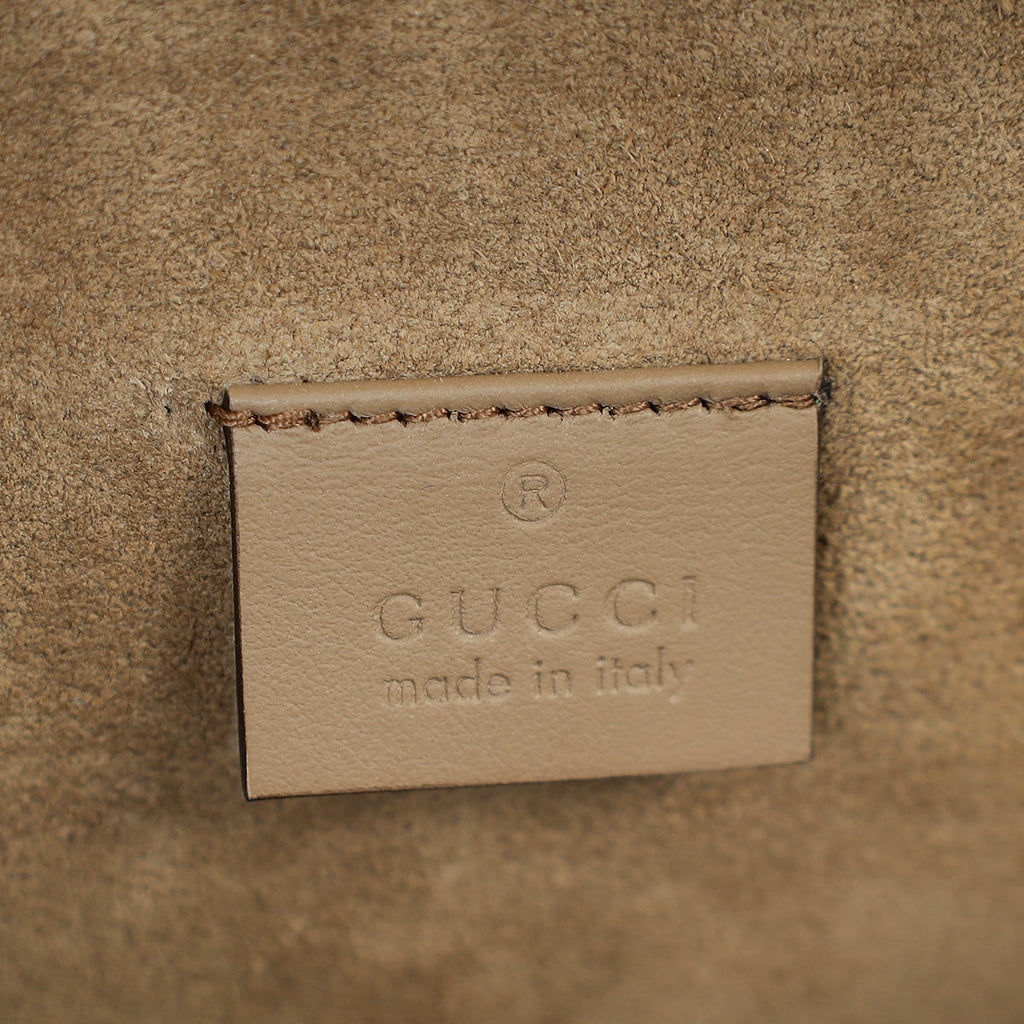 Gucci Bicolor GG Supreme Dionysus Flap Small Shoulder Bag