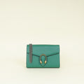 Gucci Green Crystal Dionysus Mini Chain Bag