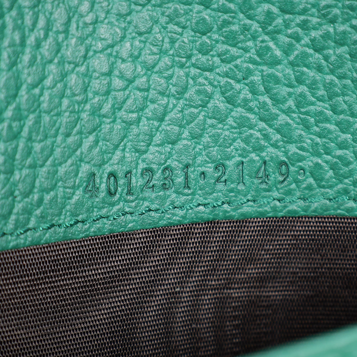 Gucci Green Crystal Dionysus Mini Chain Bag