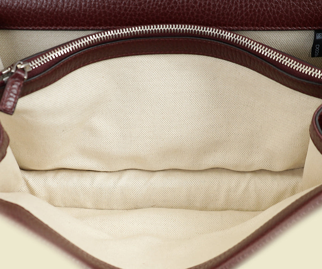 Gucci Burgundy Dionysus Crystal Shoulder Bag