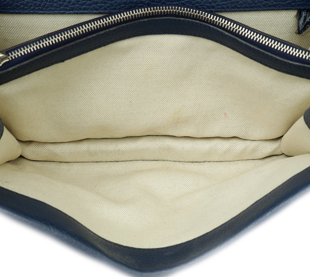 Gucci Navy Blue Dionysus Small Shoulder Bag
