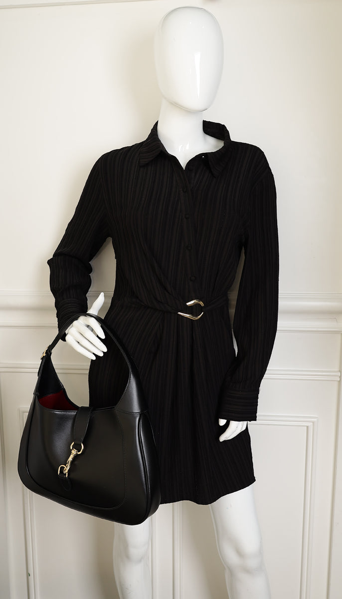 Gucci Black Jackie Large Bag