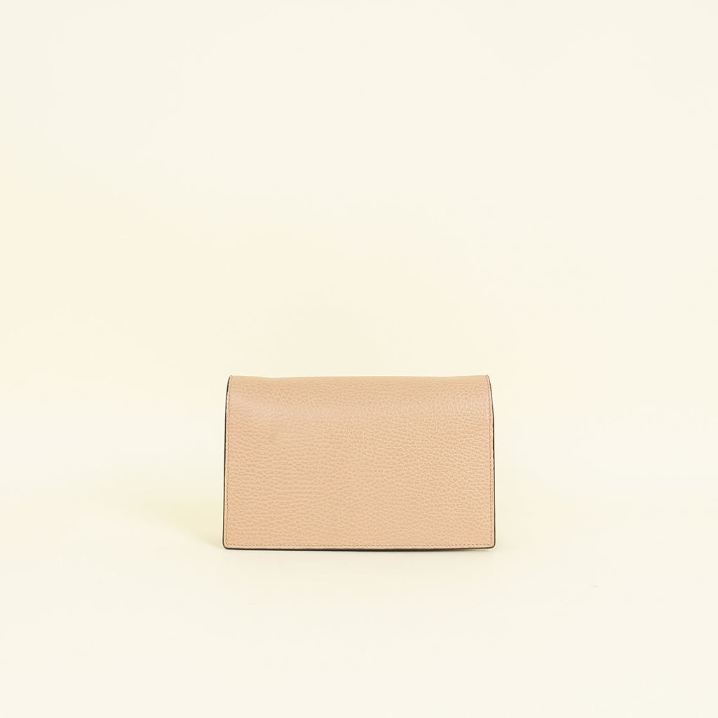 Gucci Beige Interlocking G Wallet on Chain