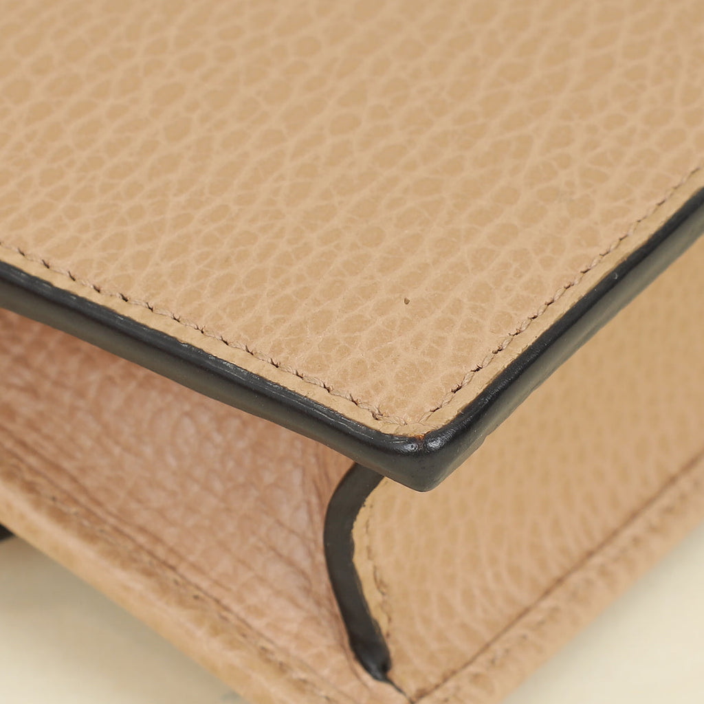 Gucci Beige Interlocking G Wallet on Chain