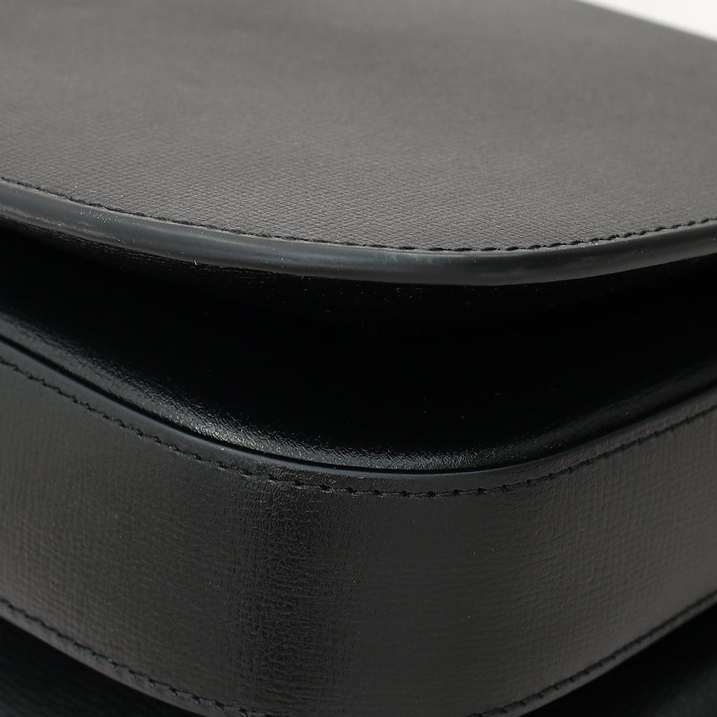 Gucci Black Horsebit 1955 Medium Flap Bag