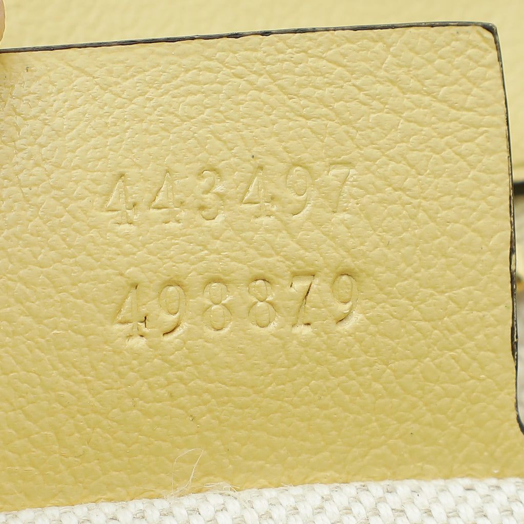 Gucci Tricolor GG Torchon Marmont Flap Small Shoulder Bag