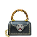 Gucci Black Bamboo Mini Thiara Top Handle Bag