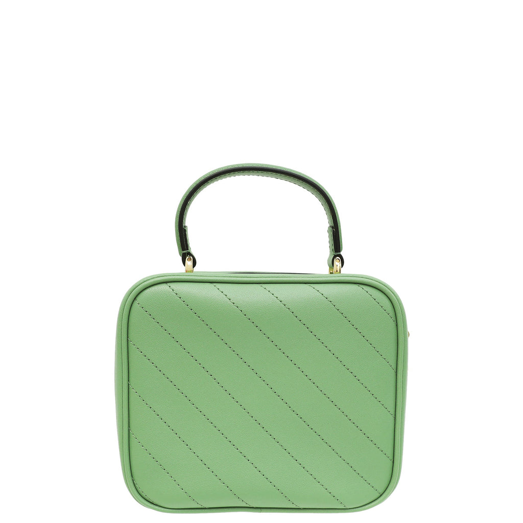 Gucci Green GG Blondie Top Handle Bag