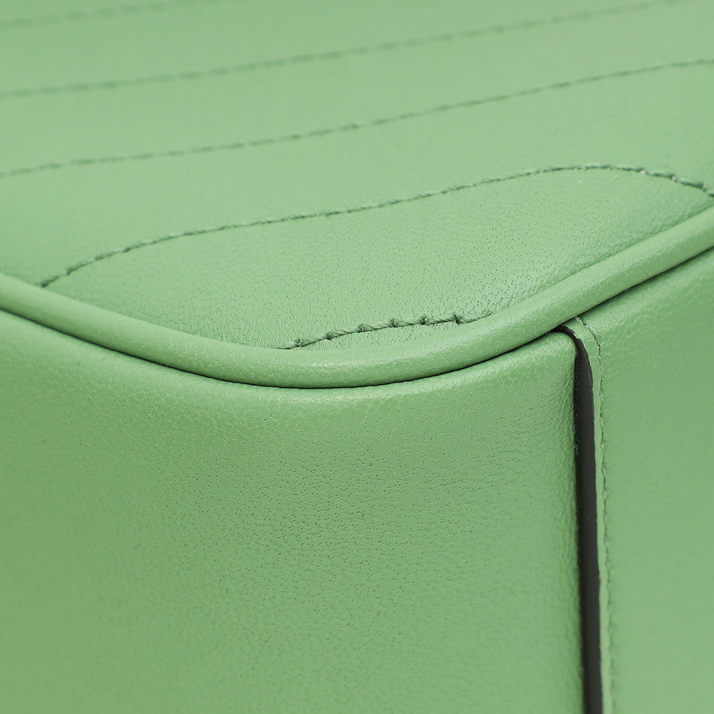 Gucci Green GG Blondie Top Handle Bag