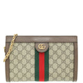 Gucci Ebony GG Supreme Ophidia Small Chain Shoulder Bag