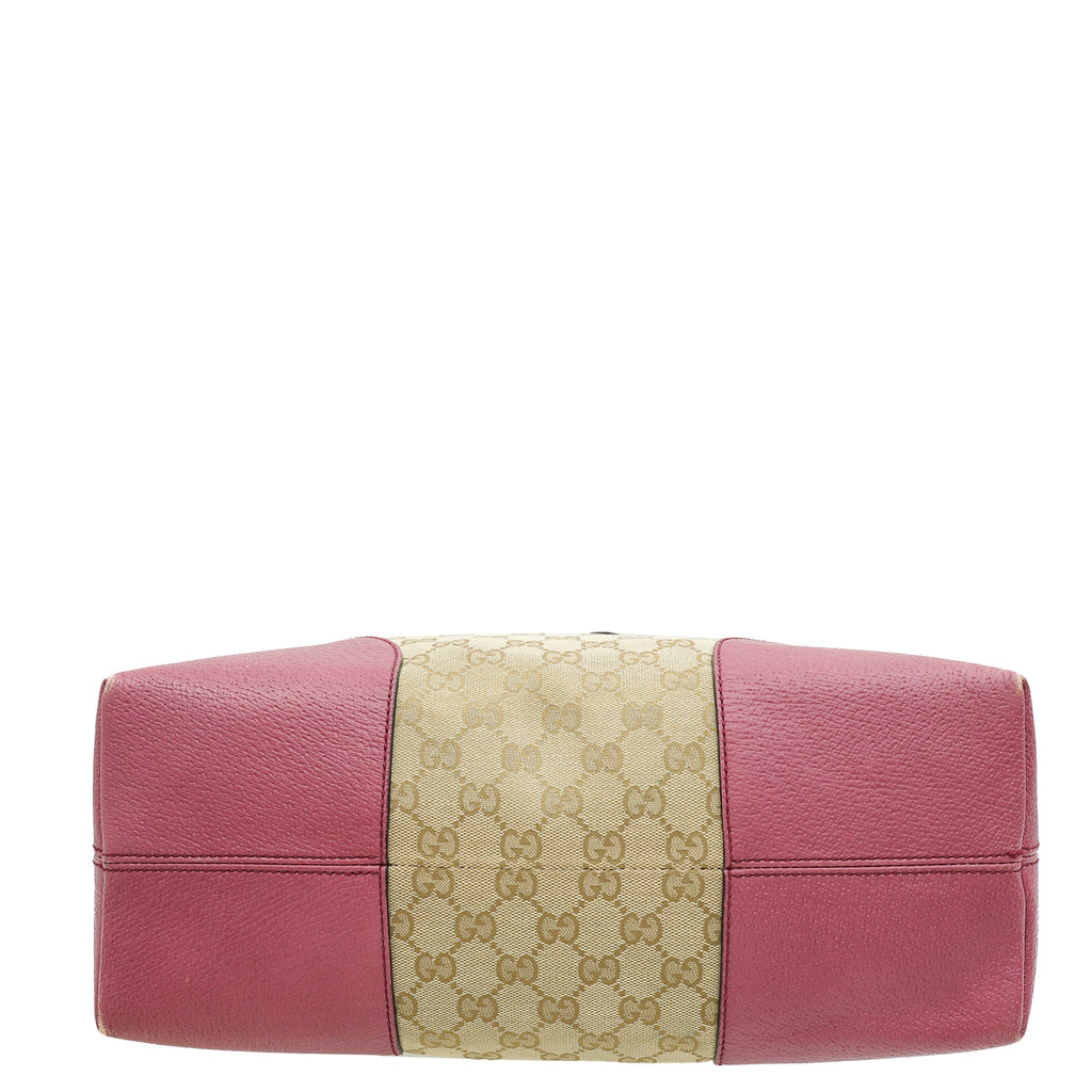 Gucci Bicolor GG Bree Shoulder Bag