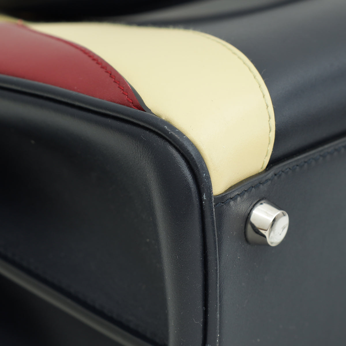 Gucci Tricolor Zumi Smooth Medium Top Handle Bag