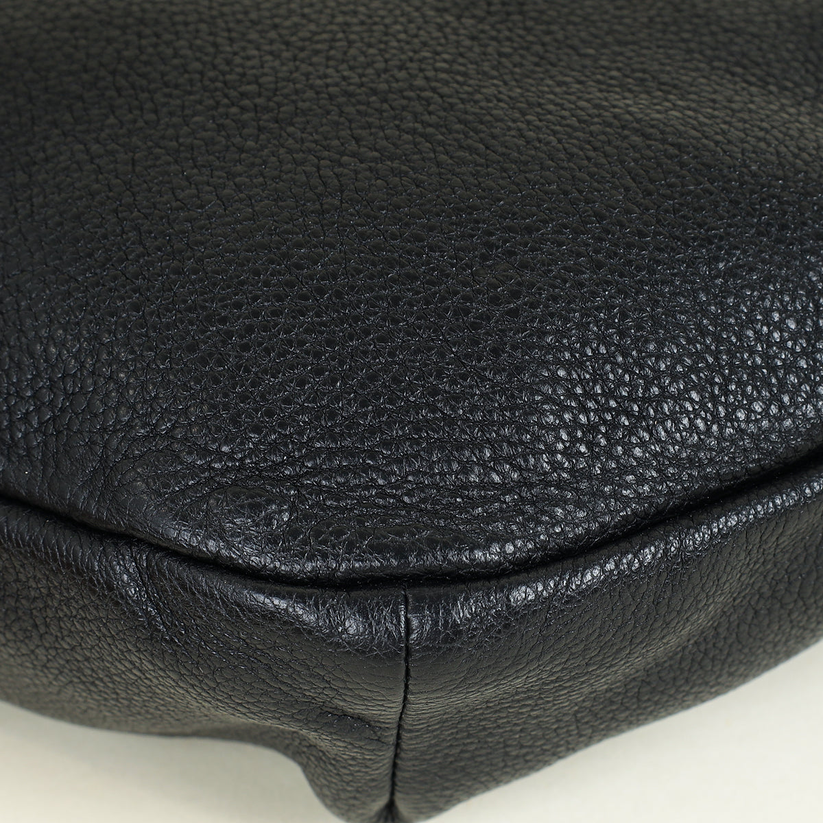 Gucci Black Logo Print Large Belt Bag