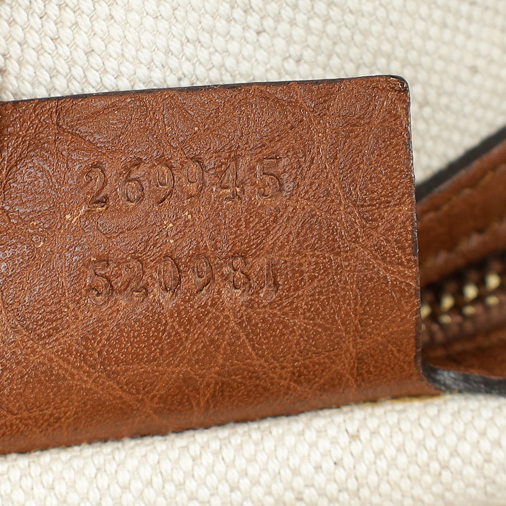 Gucci Brown Bella Tote Bag