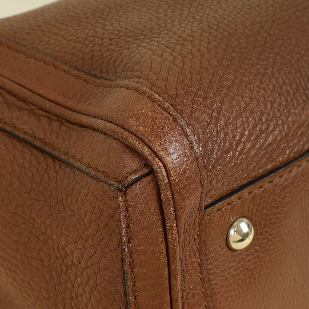 Gucci Brown Bella Tote Bag
