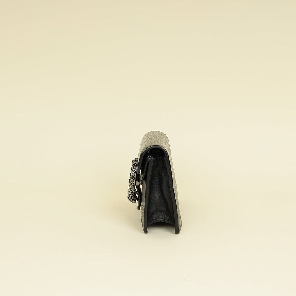 Gucci Black Crystal Dionysus Super Mini Bag