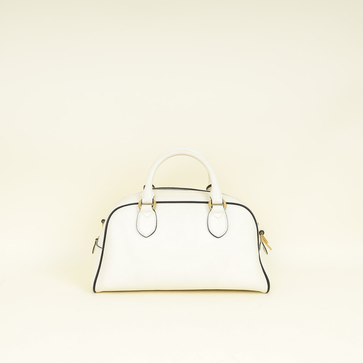Gucci White Cream X Adidas Mini Duffle Bag