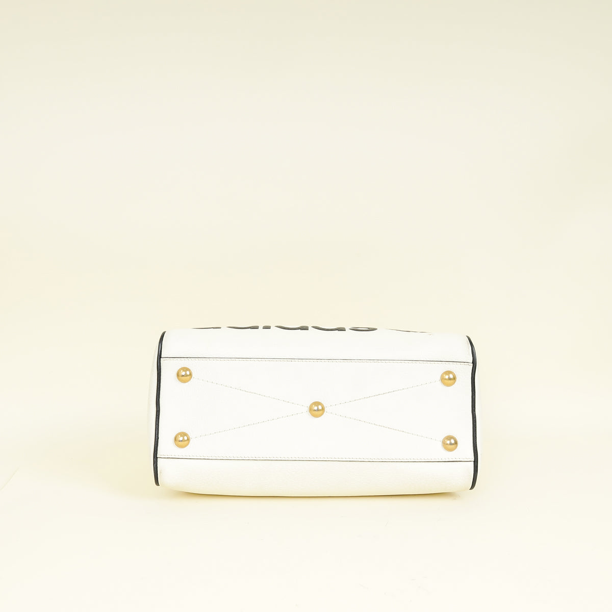 Gucci White Cream X Adidas Mini Duffle Bag