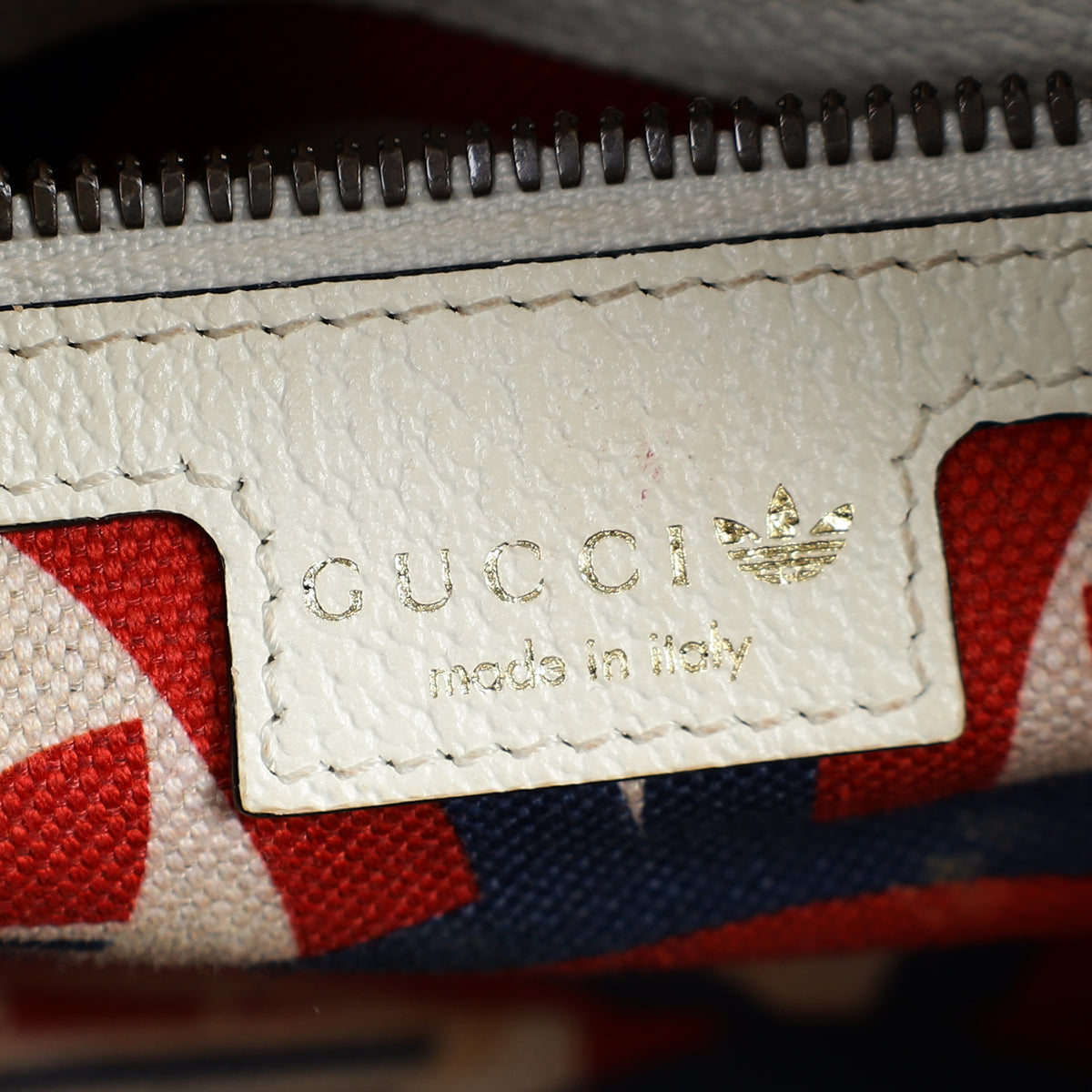 Gucci White Cream X Adidas Mini Duffle Bag