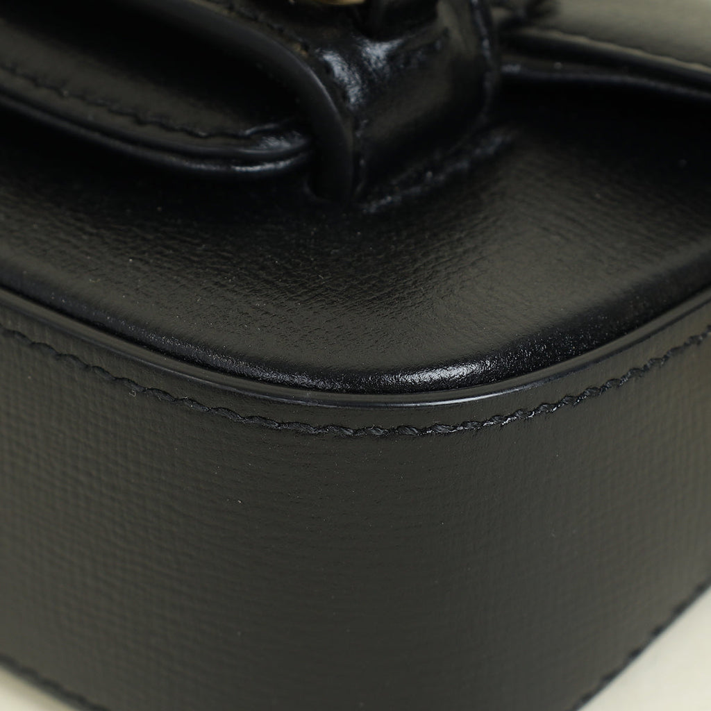 Gucci Black Horsebit 1955 Nano Bag