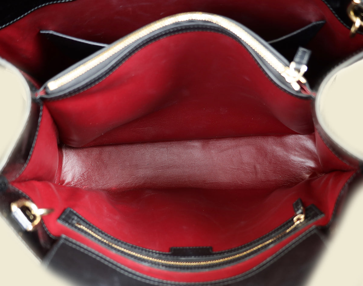 Gucci Black Diana Tote Medium Bag