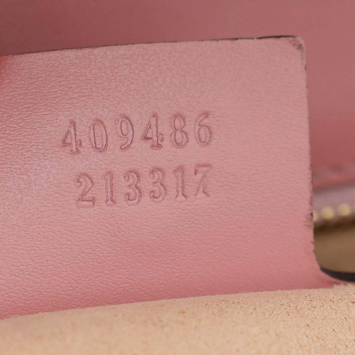 Gucci Pink Guccissima Padlock Medium Bag